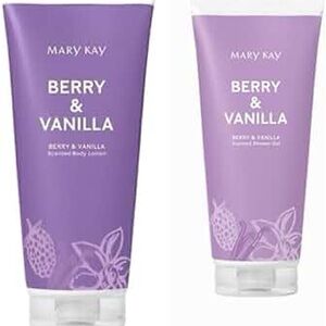 Mary Kay Berry & Vanilla Scented Body Lotion and Shower Gel